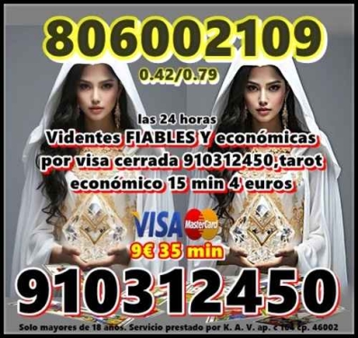 4€ 15MIN LA MEJOR VIDENTE DE TAROT TELEFóNICO EN ESPAñA ☎️ 910312450
