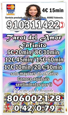 OFERTA VIDENCIA 4 EUROS 15 MINUTOS  LAS 24 HORAS EXPERTAS VIDENCIA PURA