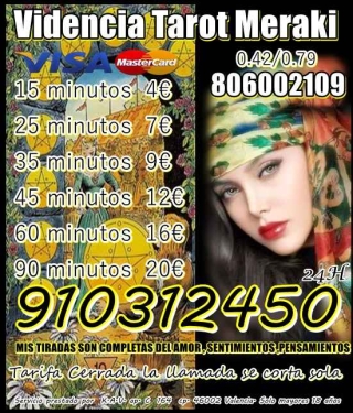 VIDENCIA PROMOCIóN VISA 7 € 25 MIN. 910312450/ 806 002 109