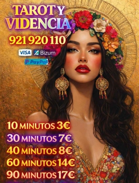 TAROTISTAS BARATAS CON VISA ECONóMICA DESDE 3 EUROS