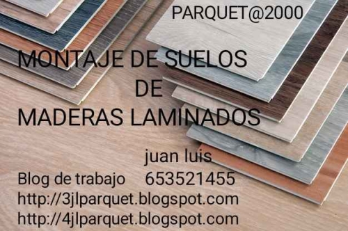 COLOCACION SUELOS DE MADERAS LAMINADOS