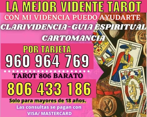 MEJOR VIDENTE ESPAÑOLA BARATA TAROTISTA CASI GRATIS