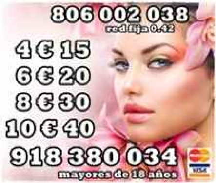 UN TAROT QUE PIENSA EN TI  918380034 Y 806131072 VISAS 8 € 30 MIN