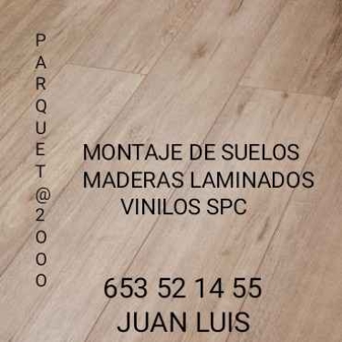 COLOCACION DE SUELOS MADERAS LAMINADOS VINILOS SPC