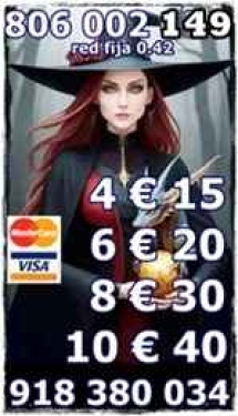 SUSURROS DE LAS CARTAS VISA 4 € 15 MINUTO