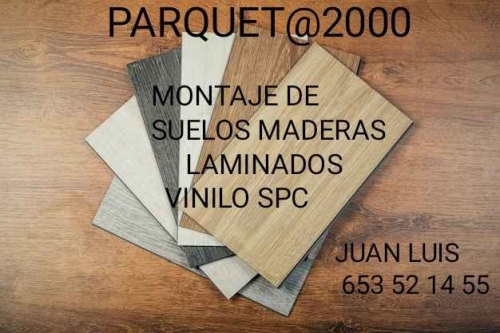 INSTALACION DE SUELOS DE MADERAS LAMINADOS VINIO