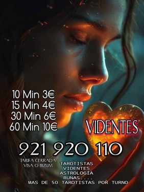 TAROTISTAS CUALIFICADAS Y VIDENTES 20 MIN 5 EUROS