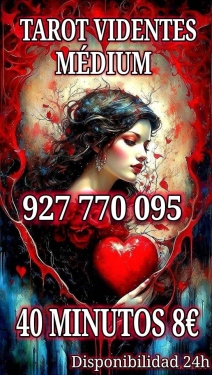 TAROT VIDENCIA OFERTA TELEFóNICA 927 770 095 / 30 MIN 7 €