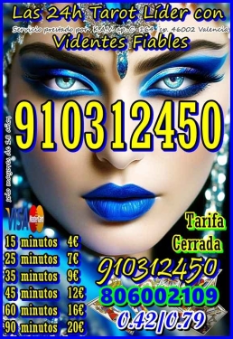 TAROT  VIDENTES 910312450 - VISA  4€ 15 MIN