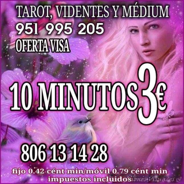 LECTURA TAROT Y VIDENTES 10 MINUTOS 3€