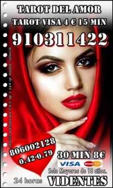 VIDENTE DE AMOR,TAROT VISA ,VIDENCIA POR VISA 910311422-806002128