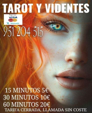 TAROT ECONóMICO VISA 5 EUROS951 204 515