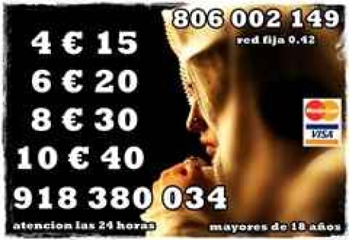 VISA TAROT PROMOCIóN 6€ 25MIN. 15€ 55MIN. ☎ 932933512 Y 806131072