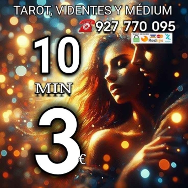 EL MEJOR TAROT ECONóMICO VISA 3 EUROS 927770095