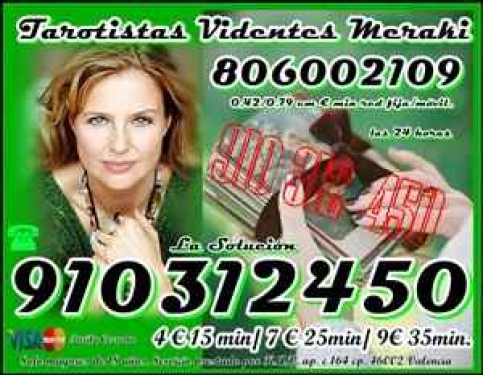 TAROT TELEFóNICO 4 EUROS X  15MIN. 910312450 -806002109