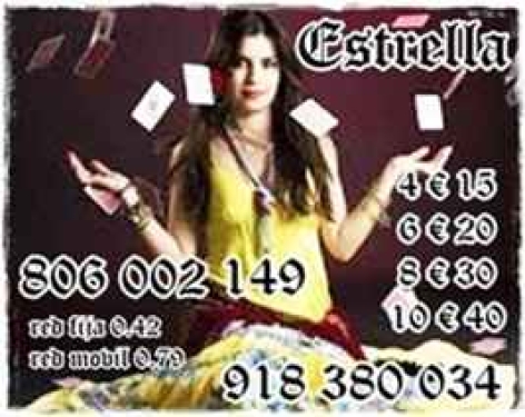 OFERTAS DE TAROT VISAS ☎ 932933512 VISA DE 12 € 40 MIN Y ☎806002131