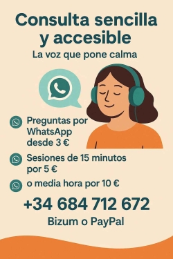 LA VOZ QUE PONE CALMA