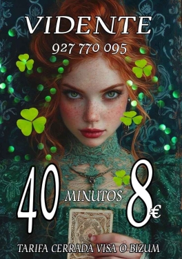 EL MEJOR TAROT ECONóMICO VISA 3 EUROS 927770095