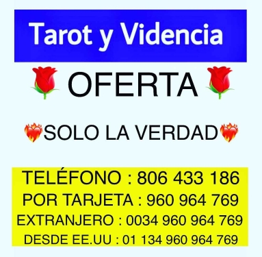 ❤️☎️ TELÉFONO BARATO DE VIDENTES TAROTISTAS ☎️❤️