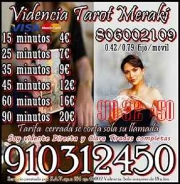 ANUNCIOS DE TAROT, CLARIVIDENTE,VIDENTE NATURAL 25MIN € 7