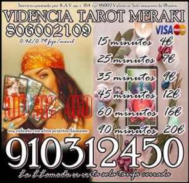 POR 4€ 15 MINUTOS TAROT VISA