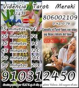 MAGIA VIDENCIA TAROT 910312450 LAS 24 HORAS  806002109