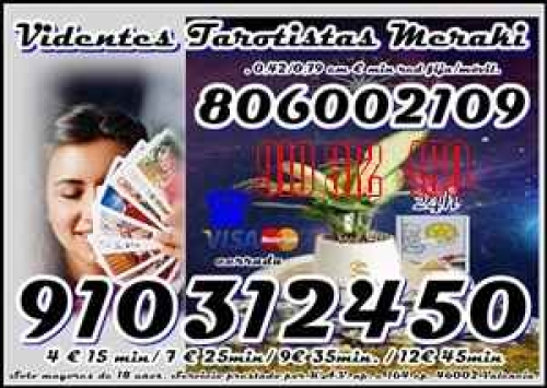 TAROT VISA MERAKI VERDADERAS VIDENTES Y TAROTISTAS 910312450-806002109