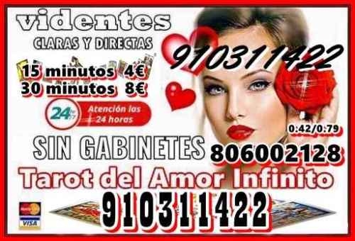 TAROT VISA CON VIDENCIA 3 EUROS 10 MINUTOS 910311422-806002128