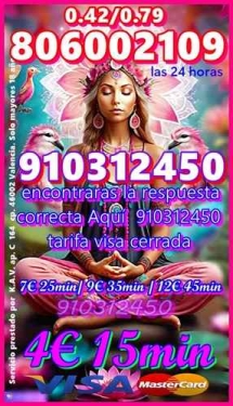 EL MEJOR TAROT POR VISA DE ESPAñA LAS 24 HORAS 910312450 TAROT VISA