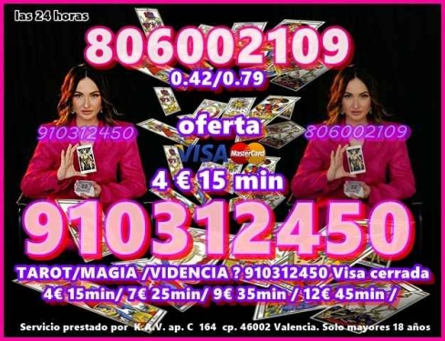 806 VIDENTE SIN CARTAS  VIDENCIA 910312450 -8056002109